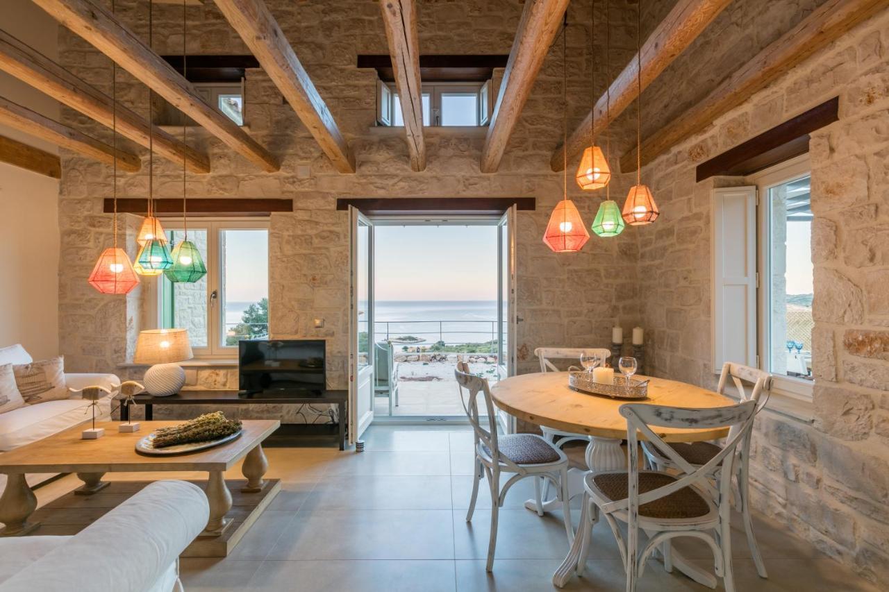 Yiameli Villas With Private Pool Skinária Dış mekan fotoğraf